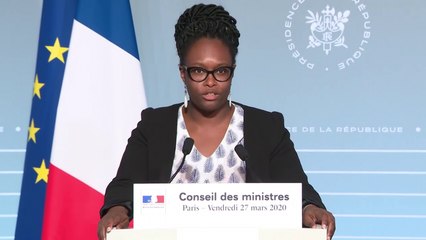 Compte rendu du conseil des ministres du 27 mars 2020