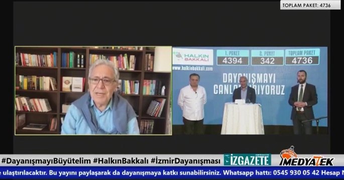 Soyer’in bağış kampanyasına büyük destek: 7 saatlik yayında 25 bin 695 gıda paketi satıldı