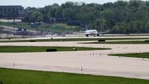 United Airlines Express Jet ERJ 175 departing St. Louis Lambert International Airport