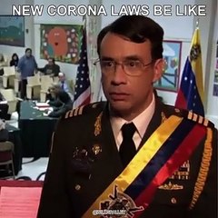 The most  funniest rules of Corona virus