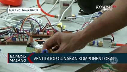 Dosen dan Mahasiswa Universitas Brawijaya Malang Buat Ventilator