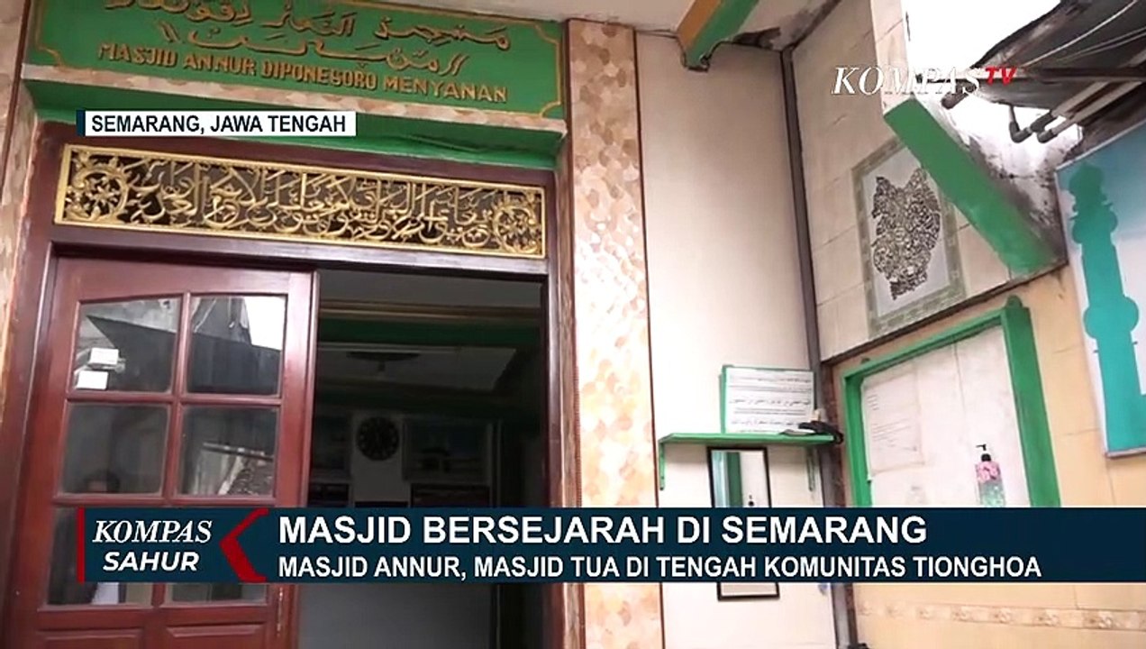 Berdiri Sejak Tahun 1600, Masjid An-Nur di Kawasan Pecinan Semarang