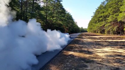 Download Video: Mustang Burnouts, Drifts, and Fly-By Compilation