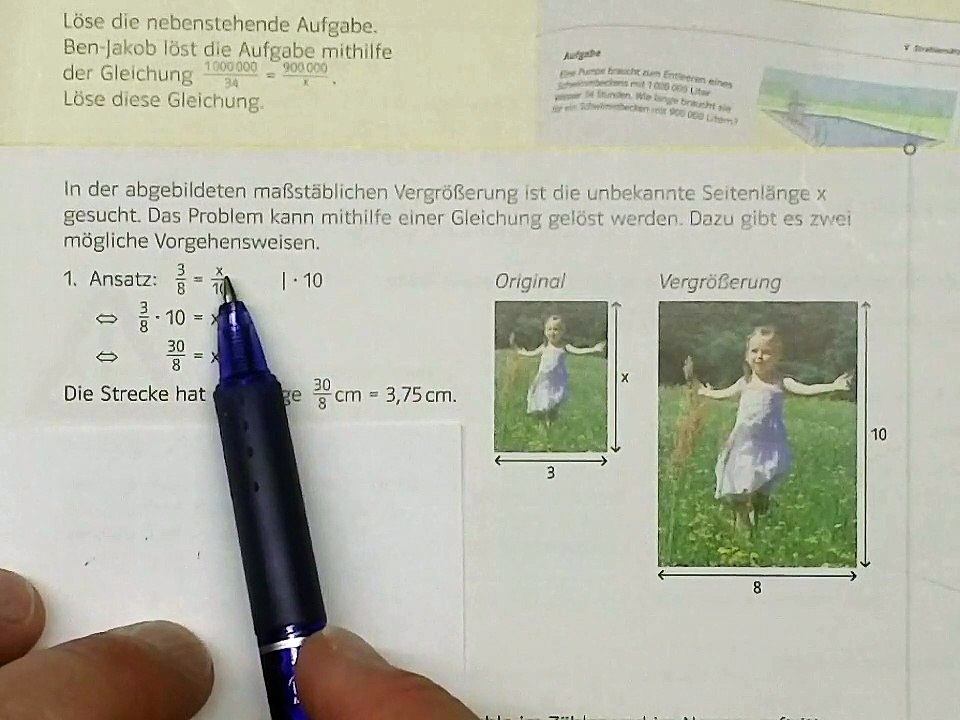 M8 V.2 Zwei einführende Beispiele zu Bruchgleichungen (S.117)