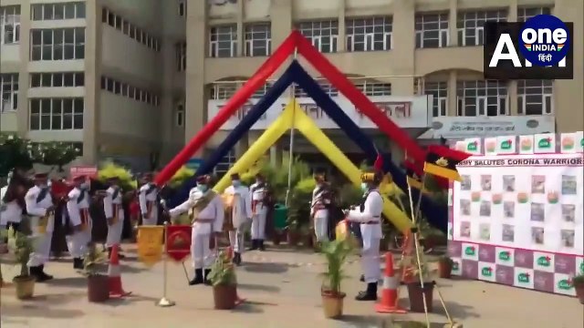 Corona Warriors : Army Salute, Police War Memorial