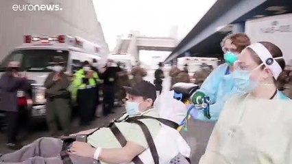 Des hôpitaux de campagne ferment aux Etas-Unis, signe de l'amélioration