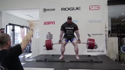 Powerlifting - "La Montagne" de GOT bat le record du monde du soulevé-terre
