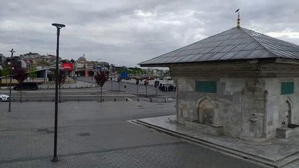 Sokağa çıkma kısıtlamasının son gününde sessizlik hakim