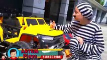Artem and Mom Hijacker Play with Toys on Remote Control - Funny Cars Ride Story