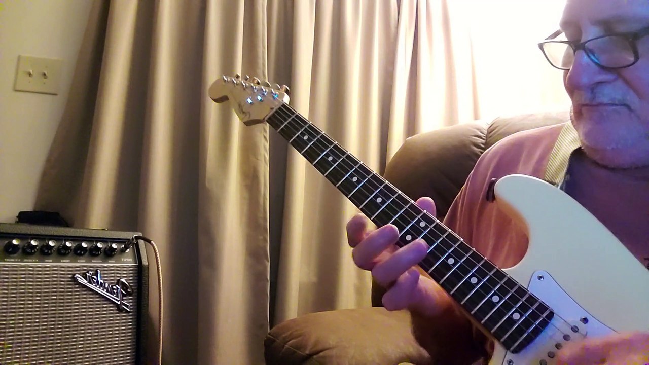 some slow blues.. still relearning guitar