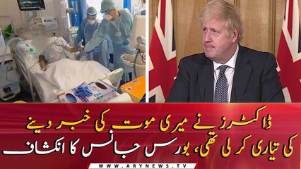 UK PM says doctors had plan in case he died of COVID-19