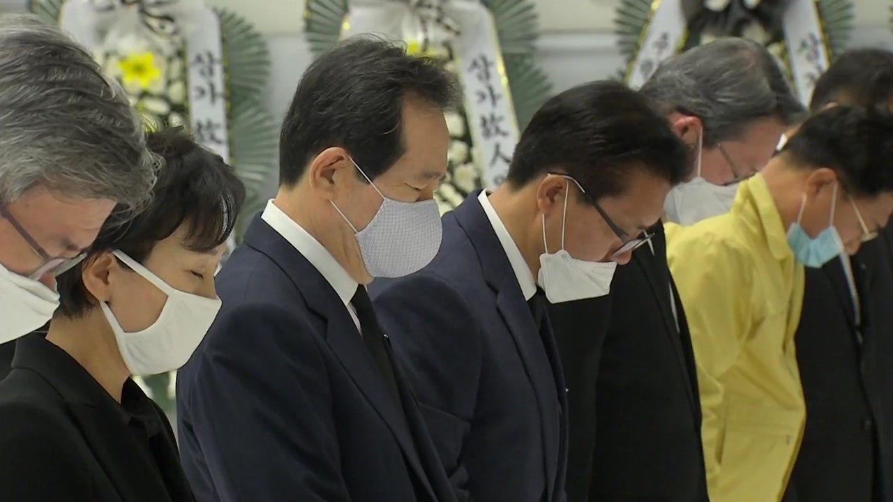 정세균 총리, 이천 분향소 조문..."진상 규명해 반드시 책임 물을 것" / YTN