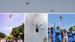 IAF Flypast : Indian Air Force Choppers Shower Flowers On Hospitals Across India | Oneindia Telugu