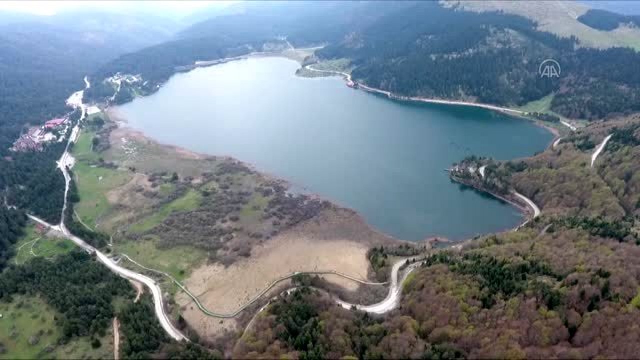 Tabiat tutkunlarının gözdesi Abant en sakin günlerini yaşıyor - BOLU