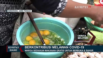 Warga Sediakan Menu Buka dan Sahur Gratis