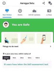 आरोग्य सेतु' बताएगा आसपास कितने लोग हैं अस्वस्थ और कितने लोग हैं संक्रमित