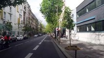 Caméra embarquée dans Paris confiné: balade dans le 13ème arrondissement