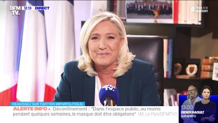 "On attend toujours les résultats de l'étude "Discovery" qui est un crash total", Marine Le Pen - 03/05