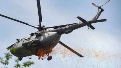 Nonstop: IAF shower flower petals to honor COVID-19 warriors