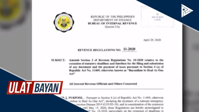 Deadline ng pagahahin ng income tax returns, pinalawig na hanggang June 14