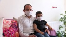SİVAS 5 yaşındaki oğluyla koronavirüsü yenen baba: Dünyam başıma yıkıldı