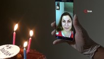 Nusaybin’de görev yapan sağlıkçı annenin oğluna Çekmeköy Belediyesinden doğum günü sürprizi