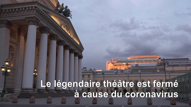 Coronavirus: à Moscou, un couple de danseurs du Ballet du Bolchoï s'exerce confiné