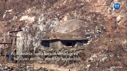 Kuzey-Güney Kore Sınırında Silah Sesleri