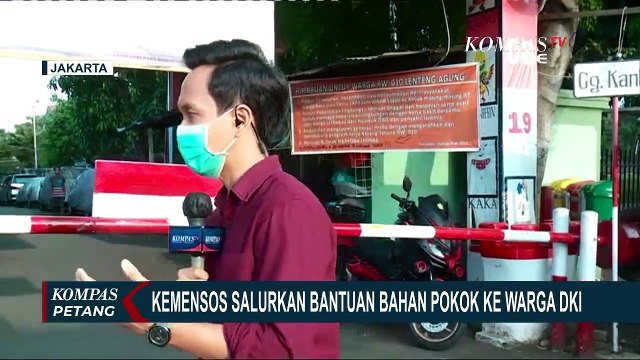 Kemensos Salurkan Bansos ke Warga DKI Jakarta