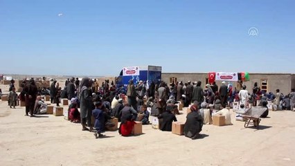 Türkiye Diyanet Vakfından Afganistan'da 800 aileye ramazan yardımı - MEZAR-I