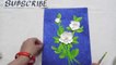 Best out of waste _ Egg shell craft ideas _ Rose painting ideas from waste _