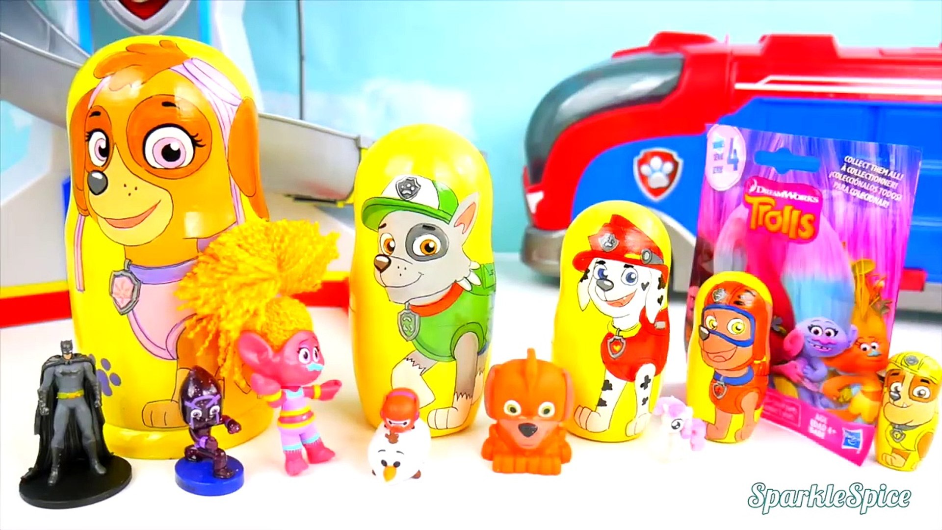 paw patrol nesting eggs