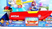 Super Surprise Paw Patrol Sea Patroller Boat Toys Sea Patrol with Ryder ATV Skye Saves the Day Vehicle Chase