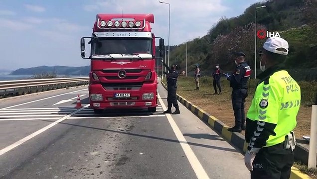 Zonguldak Sınırları İçerisine Giriş ve Çıkışlar Tamamen Yasaklandı