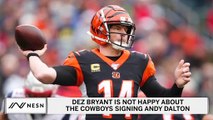 Dez Bryant Calls Out Jerry Jones For Andy Dalton Deal, 