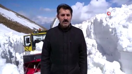 Nisan Ayında 7 Metre Karla Mücadele