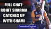 Rohit Sharma catches up with Mohammed Shami Instagram Live, Watch Full Video | Oneindia News