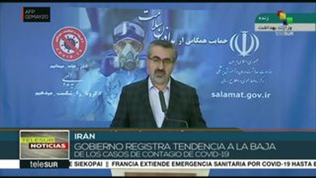 Irán: disminución en la cifra de contagios por la Covid-19