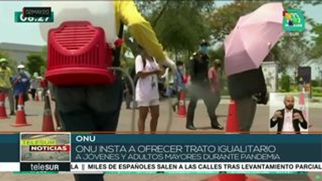 La ONU insta a ofrecer trato igualitario a jóvenes y adultos mayores