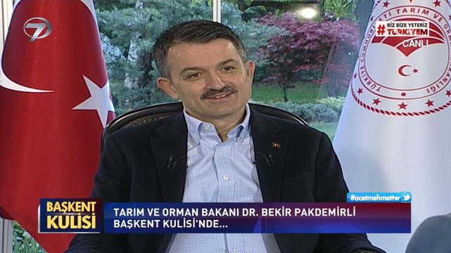 Başkent Kulisi - Bekir Pakdemirli - 3 Mayıs 2020