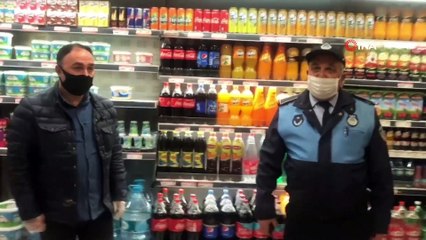 Beyoğlu’nda Polis Ve Zabıta Ekipleri Marketleri Denetledi