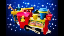 Vintage FISHER PRICE Circus Train and Animals with TELETUBBIES TOYS Video-
