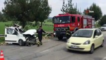 Adana'da Trafik Kazası, Baba İle Oğlu Hayatını Kaybetti