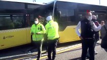 Avcılar’da Metrobüs Kazası, Kafa Kafaya Çarpıştılar; 4 Yaralı