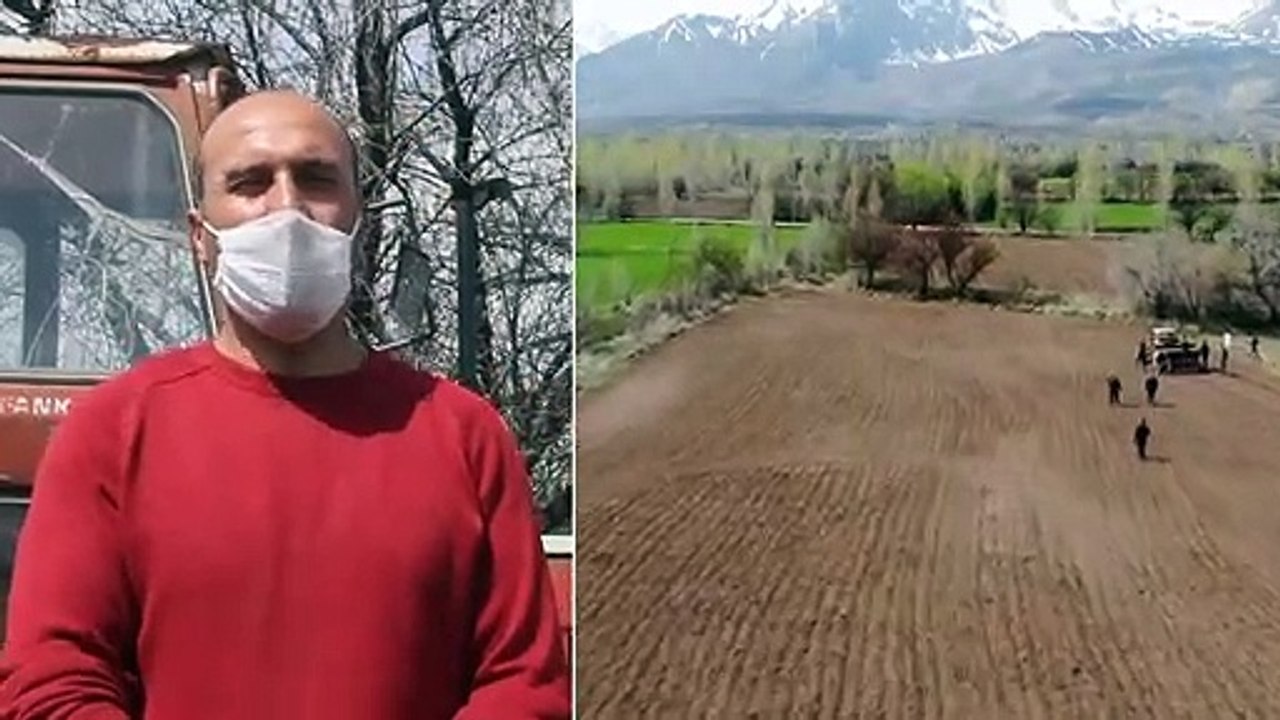 Erzincan’da Yüzde 75 Hibe Edilen Tohumlar Toprakla Buluştu