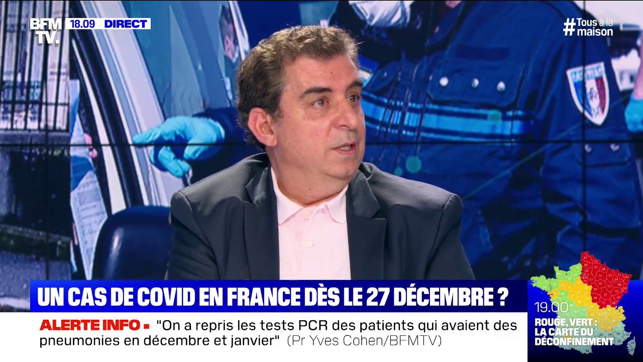 Covid: le Pr Cohen appelle ses confrères à chercher "s'il y avait d'autres cas positifs" en décembre