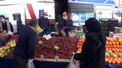 Pazar ve Marketlerde 'Ramazan Ayı' Hareketliliği