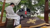 Church in France introduces drive-in confession during coronavirus lockdown