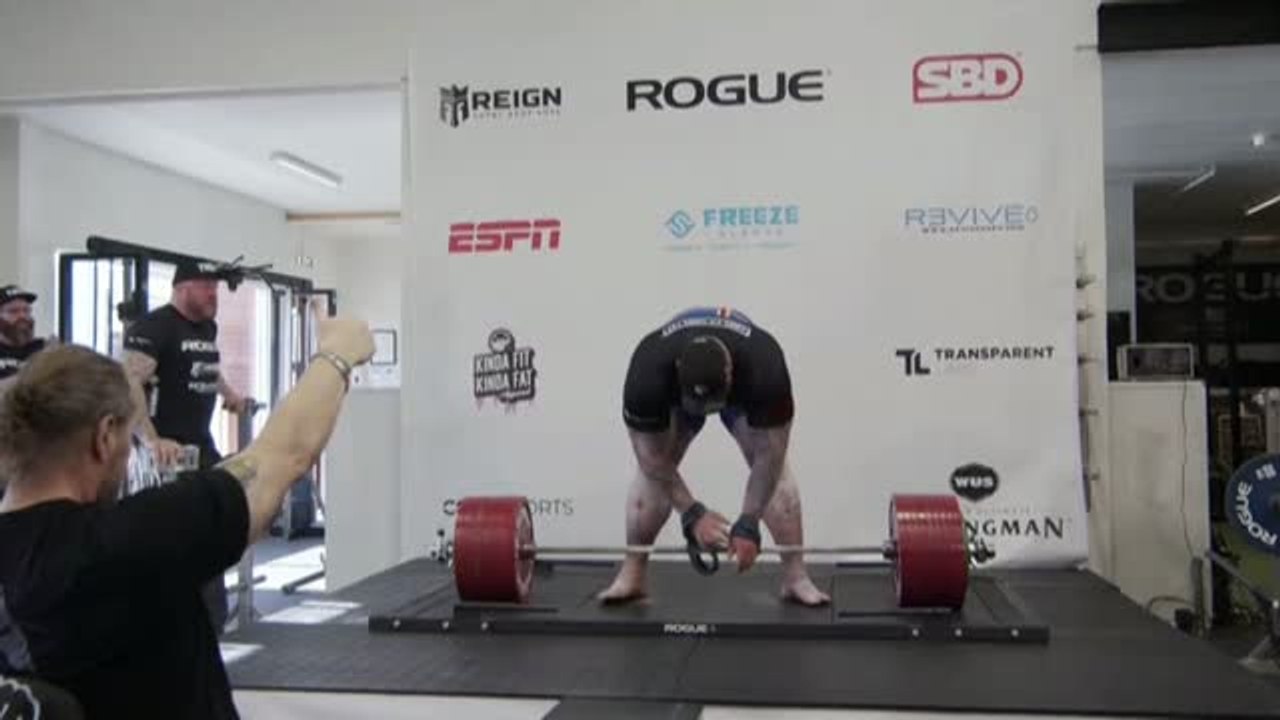 El hombre más fuerte del mundo bate un nuevo récord