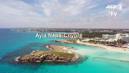 Coronavirus: la ville balnéaire chypriote d'Ayia Napa privée de touristes